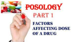Factors Affecting Dosage
